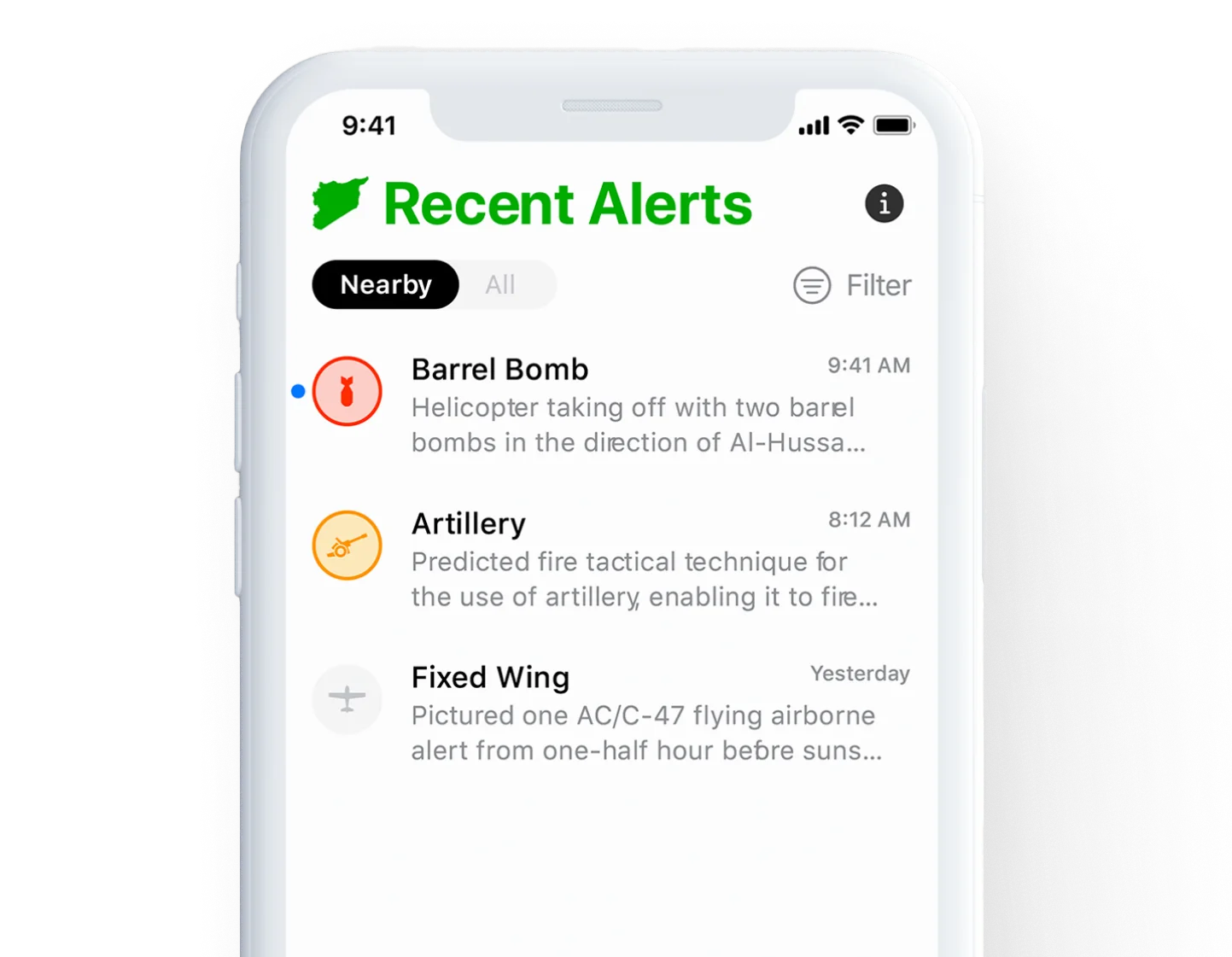 Humanitarian technology challenge: delivering real-time conflict information to civilians